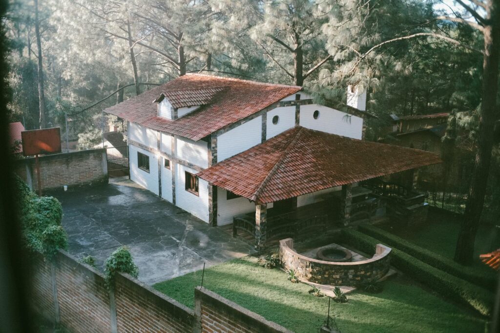 Well-Maintained Roof of a house