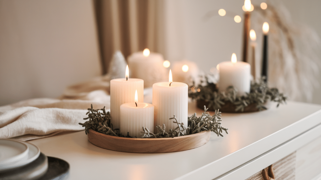 pick simple candle arrangements