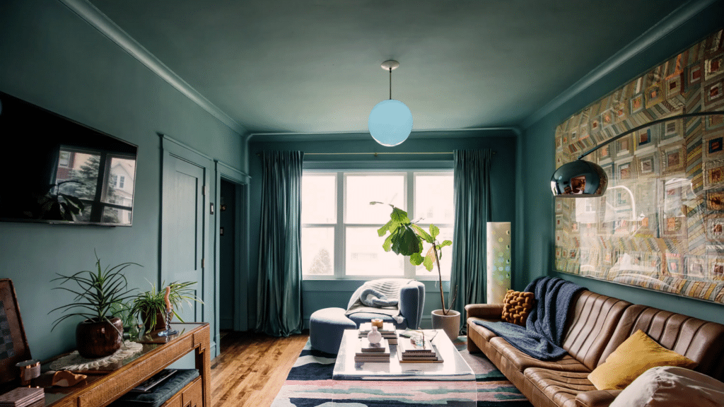 pros and cons of painting ceiling same color as walls