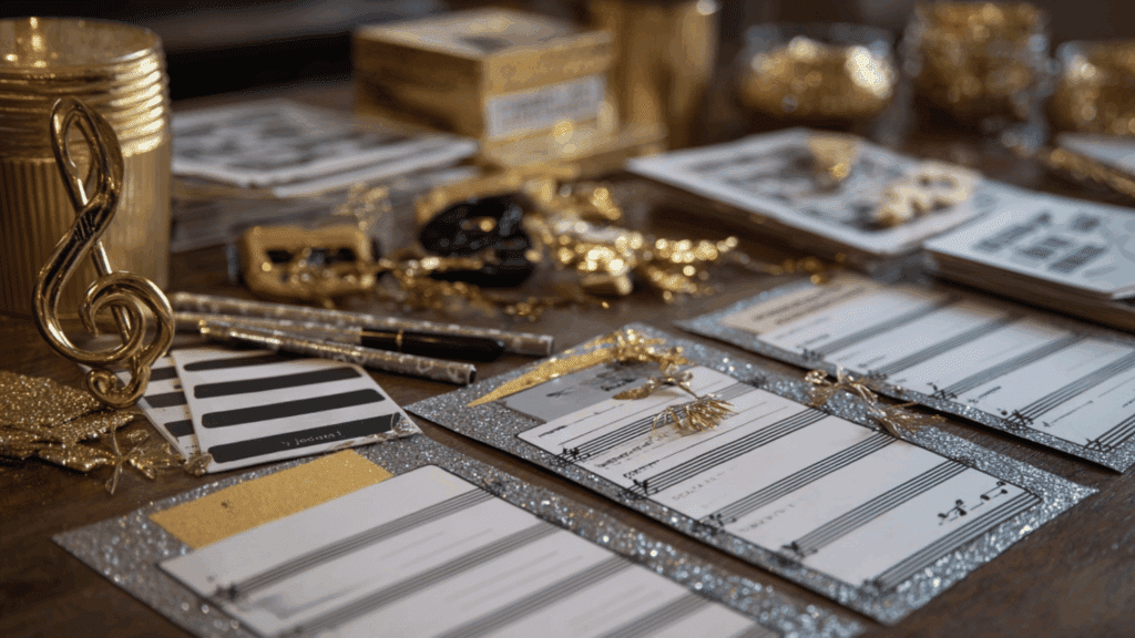 run a new year trivia quiz or name that tune year in review game