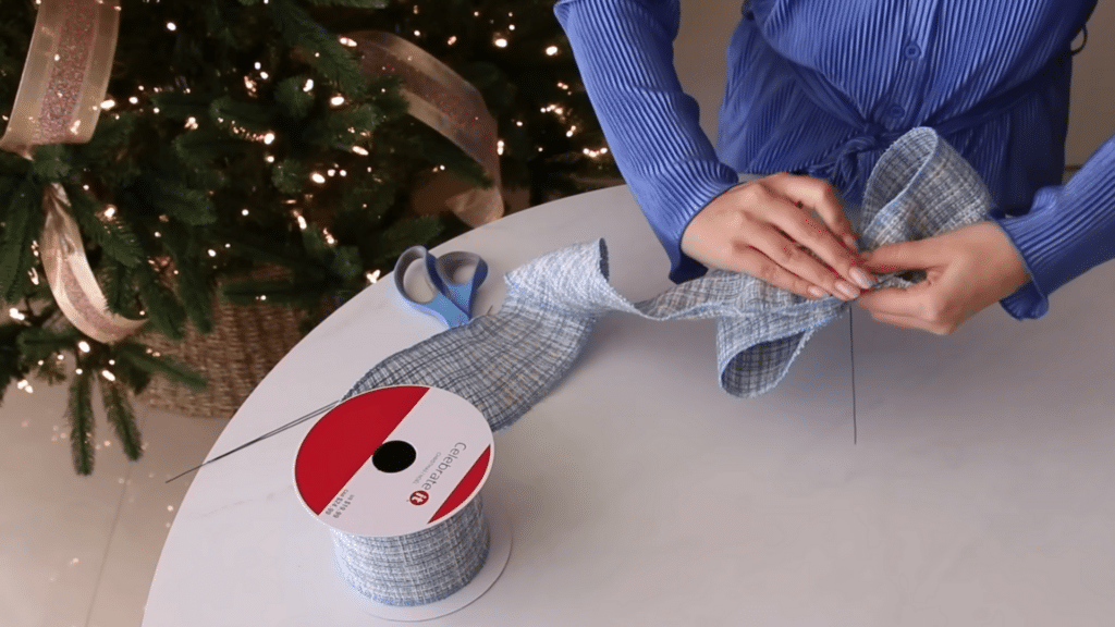 secure the bow with wire