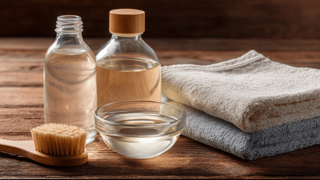 soap and water method