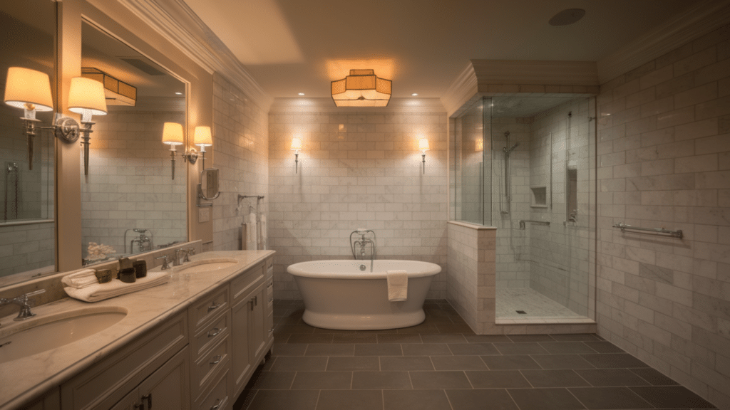 soft and layered lighting