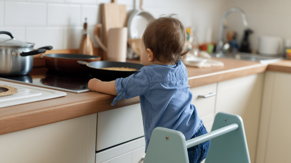 standard countertop height for children