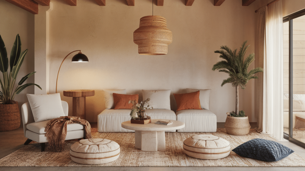 use low and cozy seating