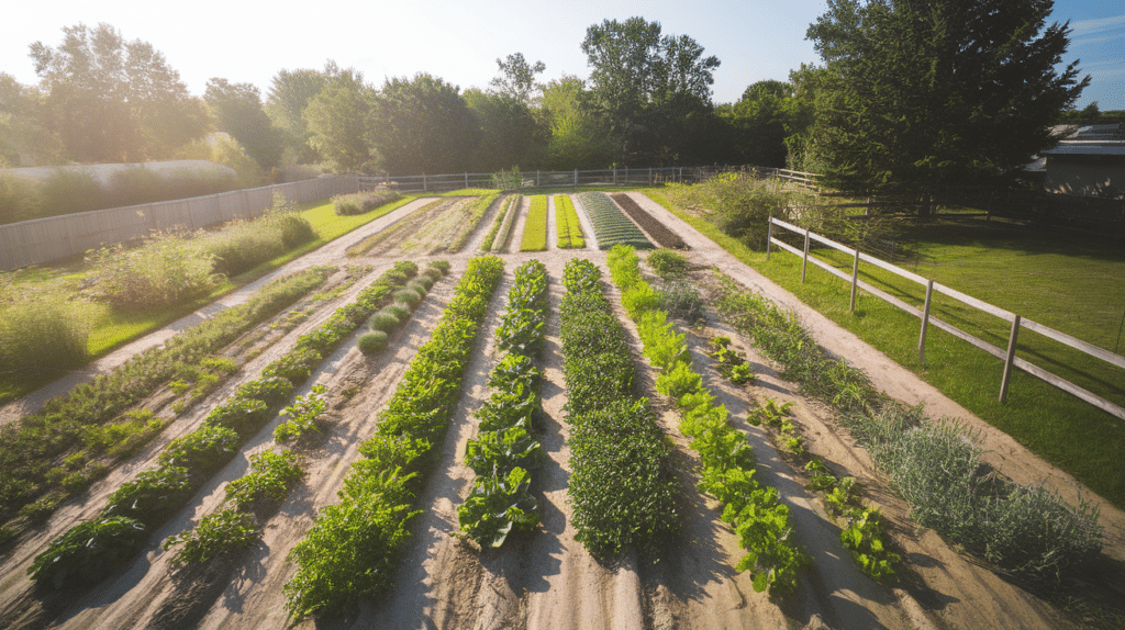 vegetable garden layout plans and spacing