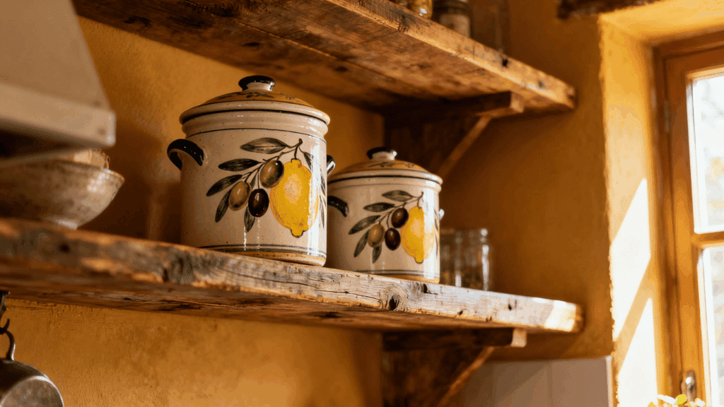 vintage ceramic canisters