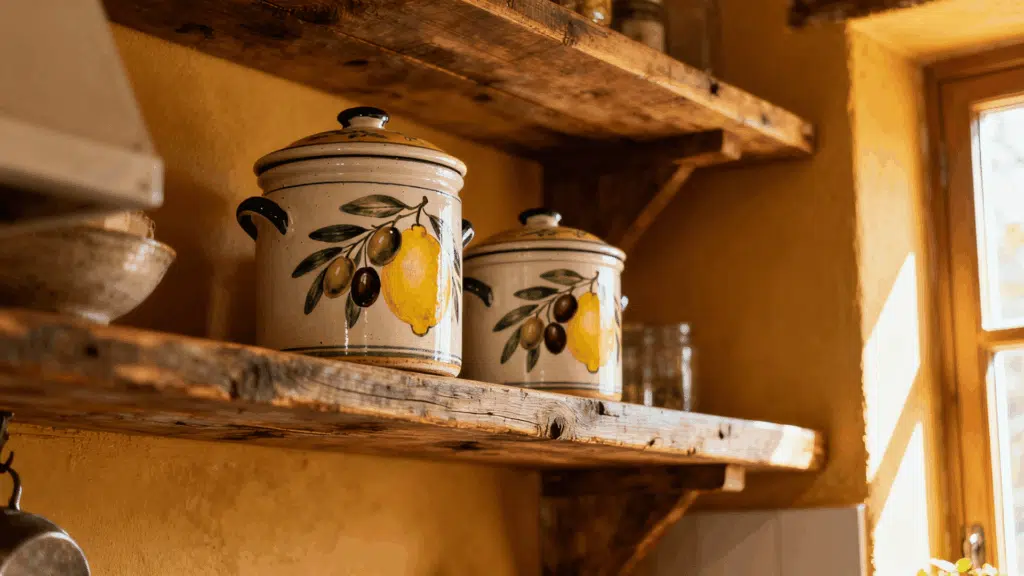 vintage ceramic canisters