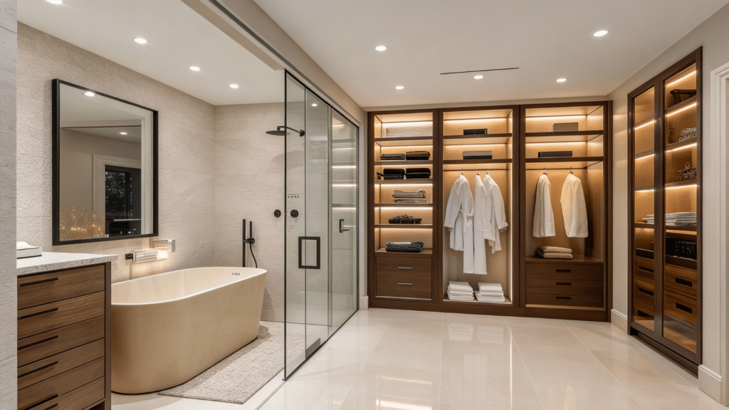 walk in closet connection