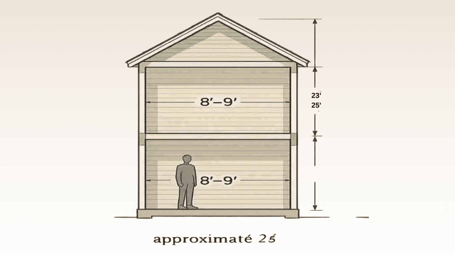 How Tall is a 2 Story House? - Opple House