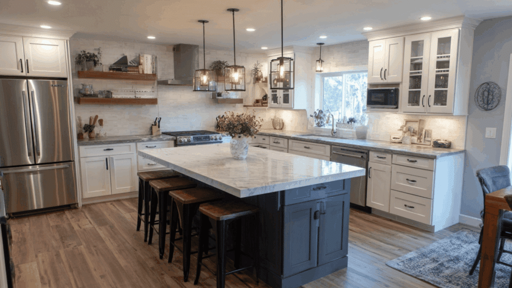 what is the standard kitchen counter height