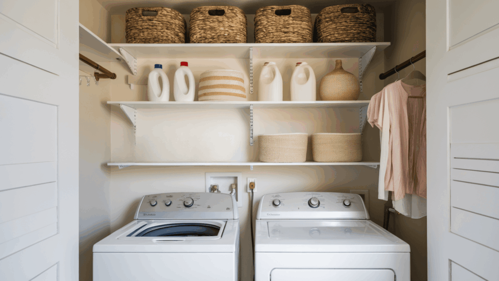 1. Wall Mounted Shelving