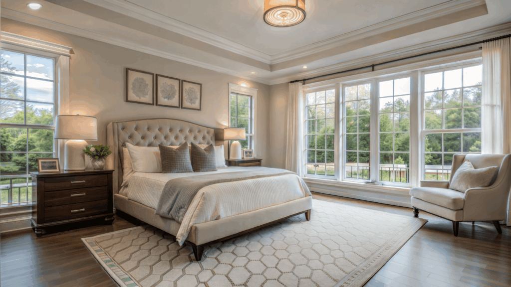 10. Area Rug Under the Bed