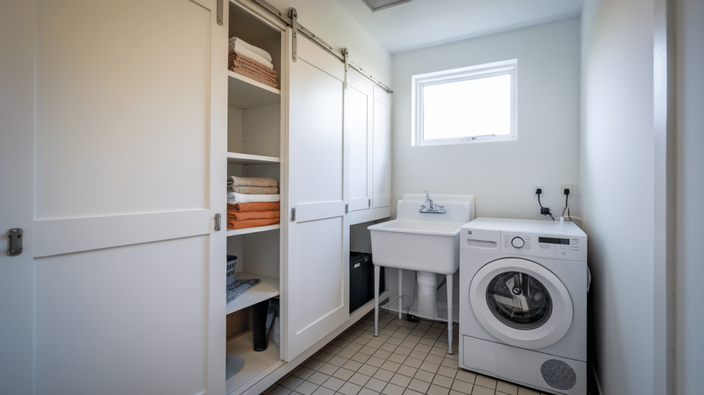 12. Sliding Door Storage Unit