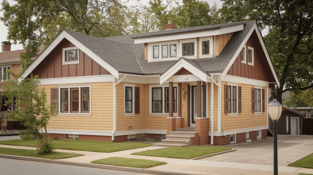 13. Warm Tan and White with Mocha