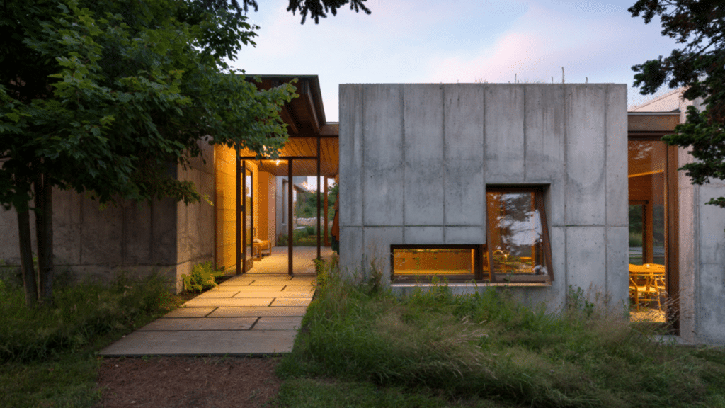 2. Modern Concrete Home Design