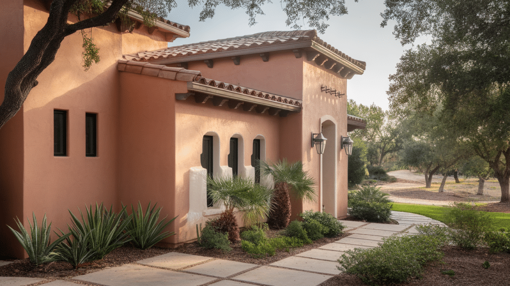 21. Terracotta and Sand with Warm White