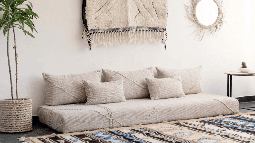 3. Add Floor Cushions