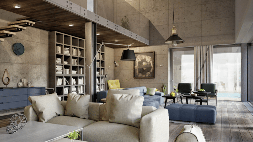 Industrial Inspired Concrete Homes