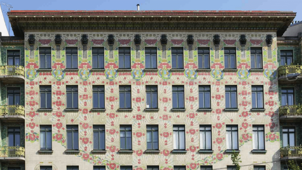 Majolikahaus in Austria