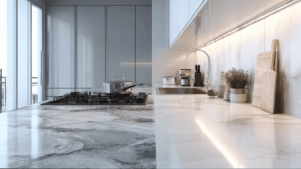Marble vs Granite for Kitchen Countertops