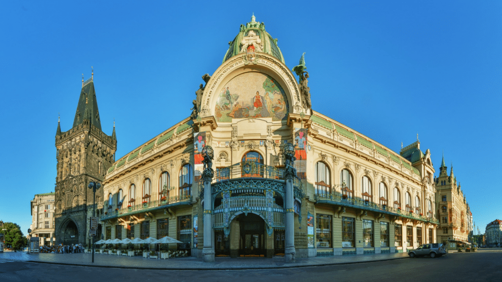 Municipal House in the Czech Republic