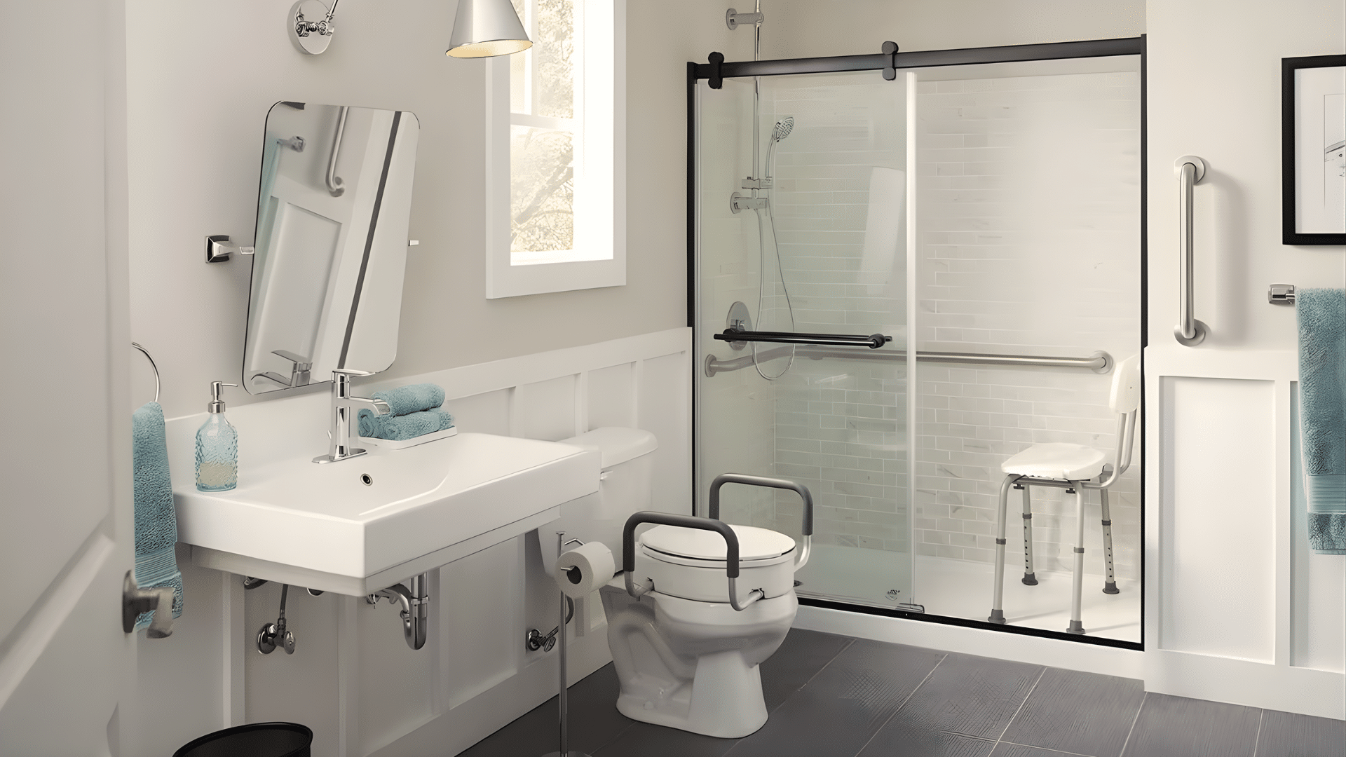 How to Design a Wheelchair Accessible Bathroom? - Opple House