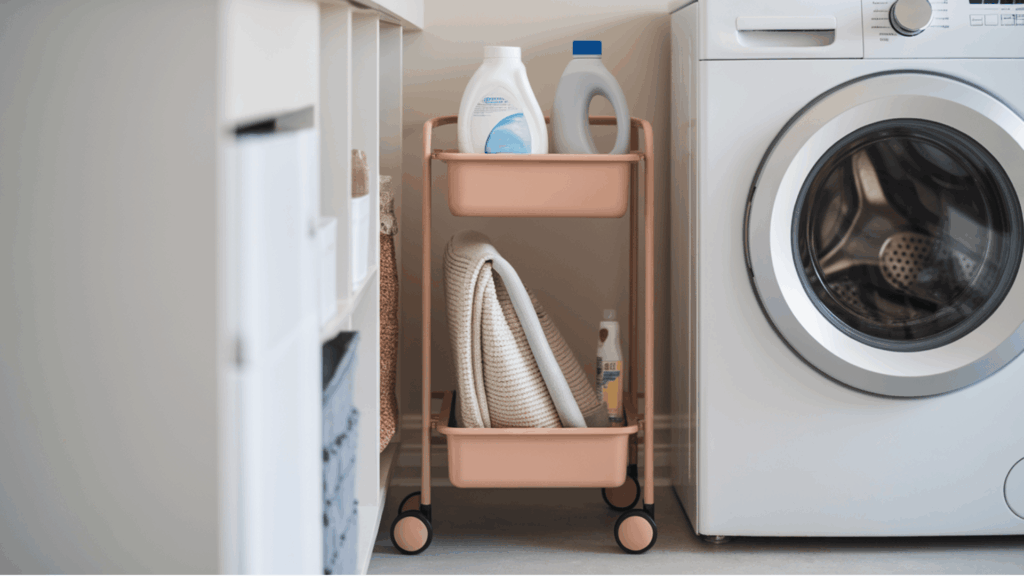 Slim Rolling Storage Cart