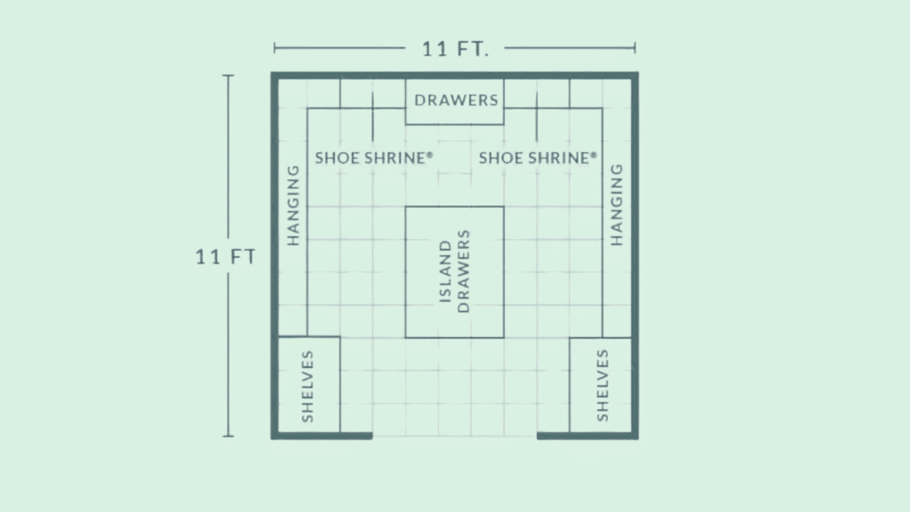 Standard Walk-In Closet Dimensions