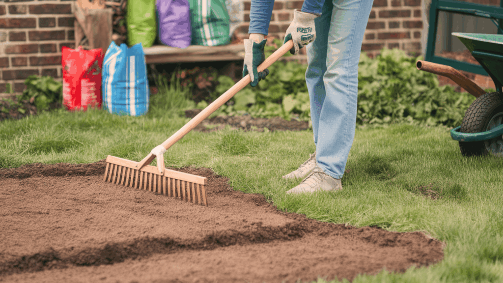 Step 3 Aerate or Top Dress the Soil