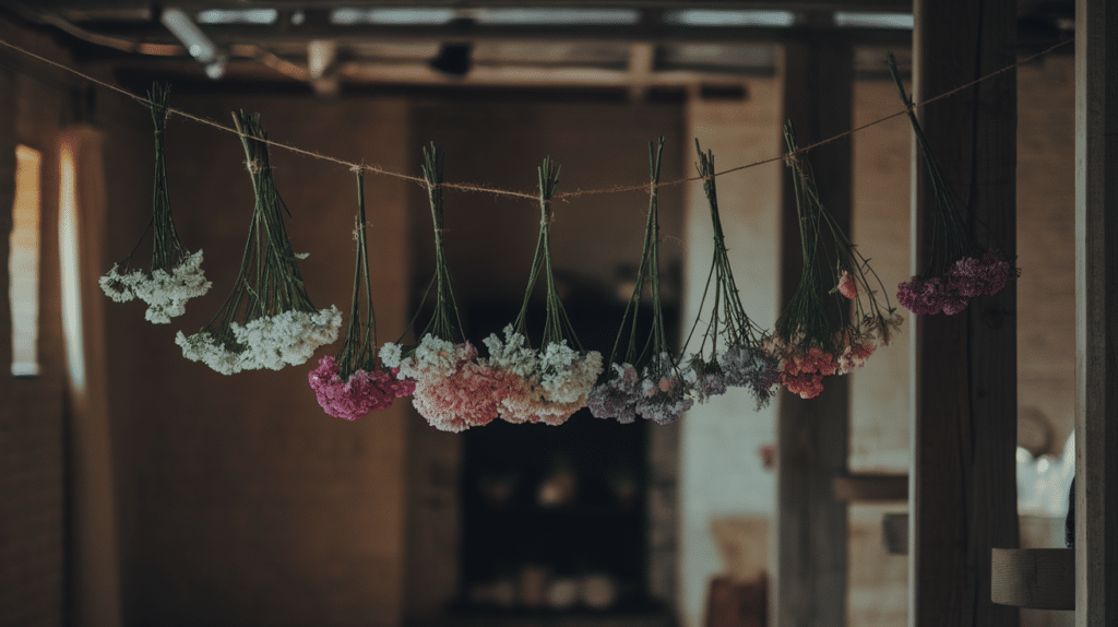 air drying hang drying