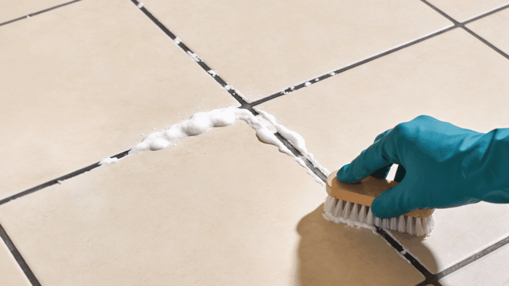 baking soda vinegar fizz method easiest for light stains