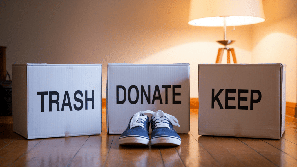 before you start get ready to declutter