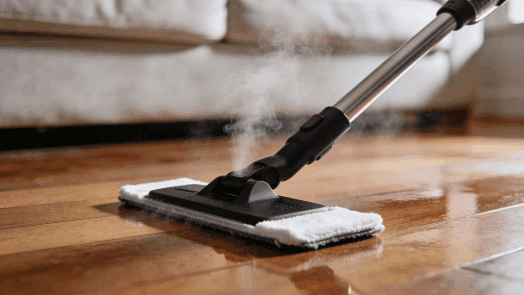 can you steam clean hardwood floors