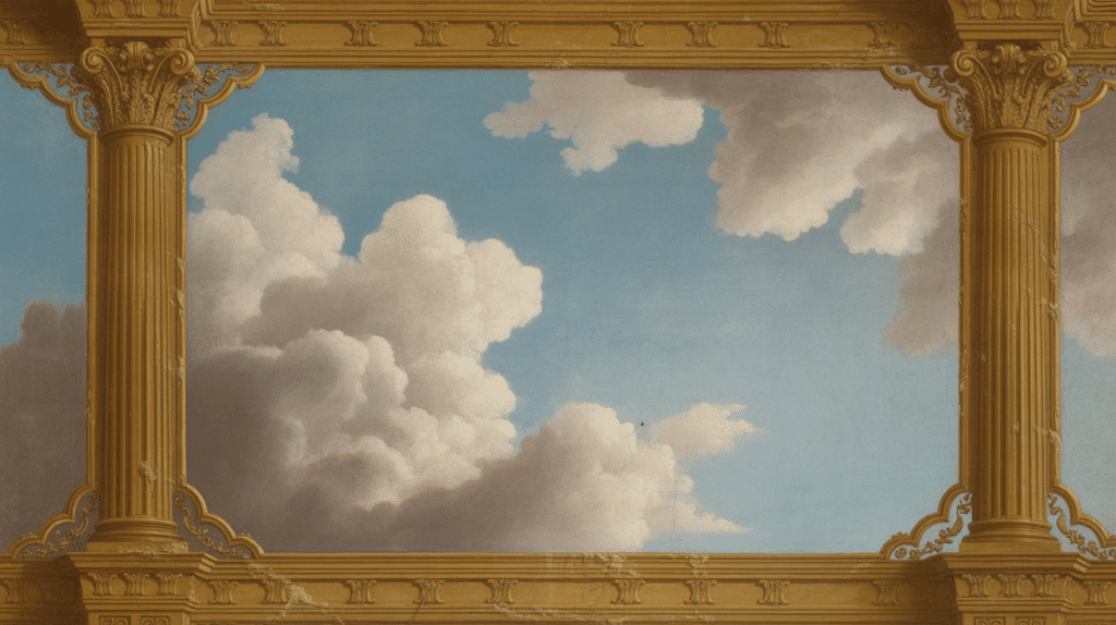 ceiling and wall art