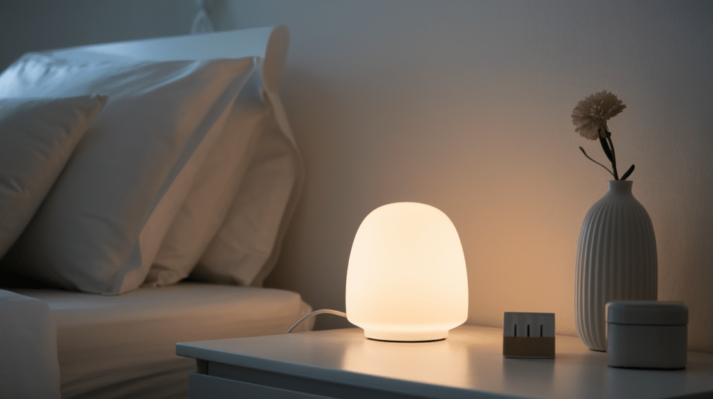 choose simple bedside lamps