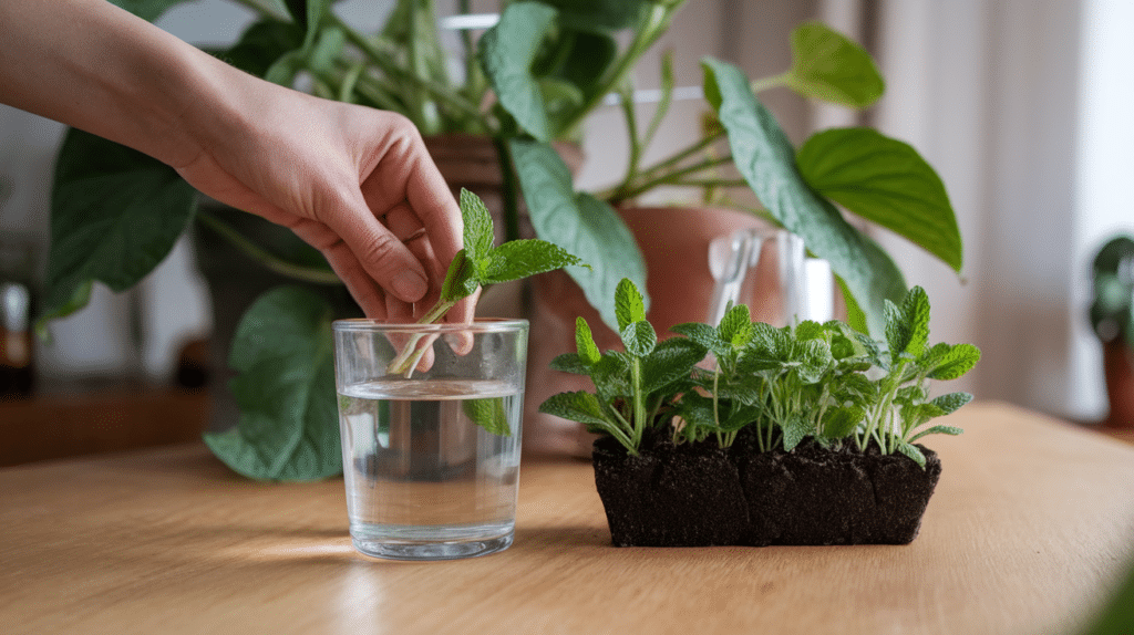 choosing between seeds and cuttings