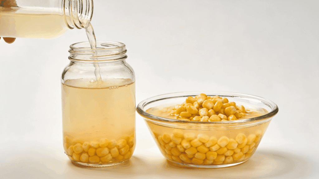 corn steep liquor corn water