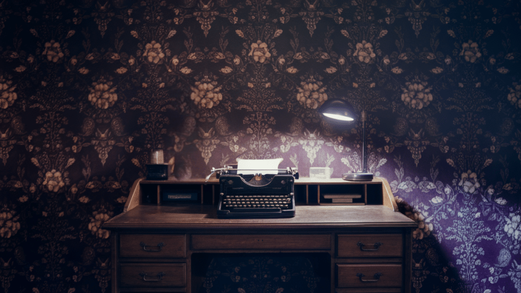 dark wallpaper accent