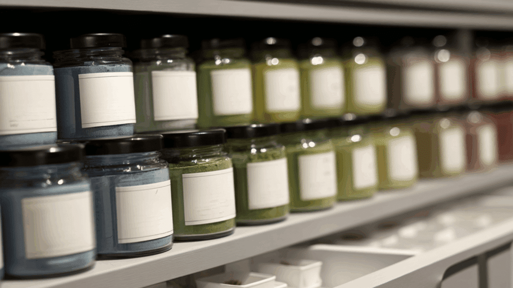 decorative label system