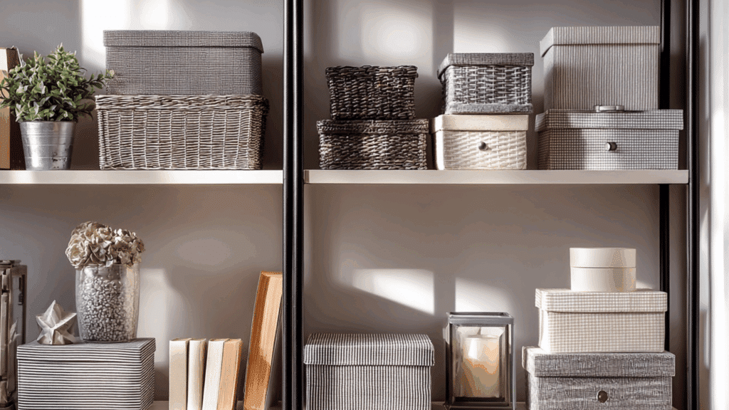 decorative storage boxes