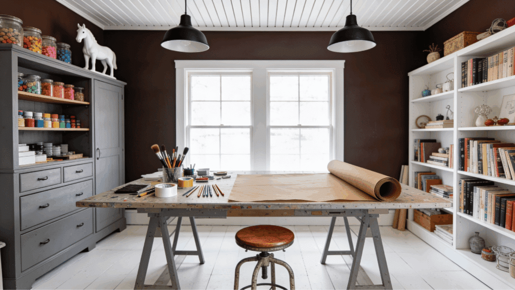 25 DIY Small Craft Room Ideas for Maximum Style and Storage diy small craft room ideas