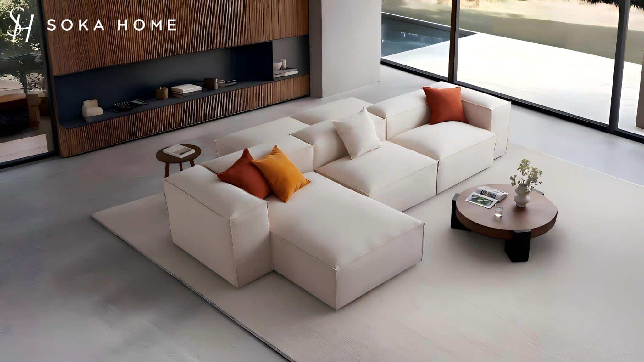 Double Sided Sofa | SOKA HOME