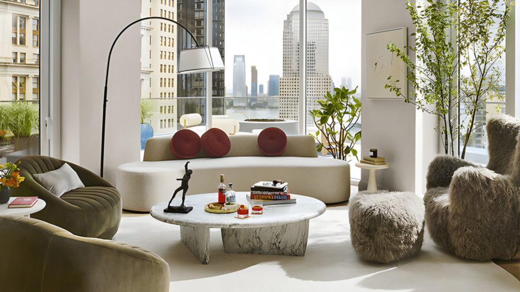 drew barrymore the living room