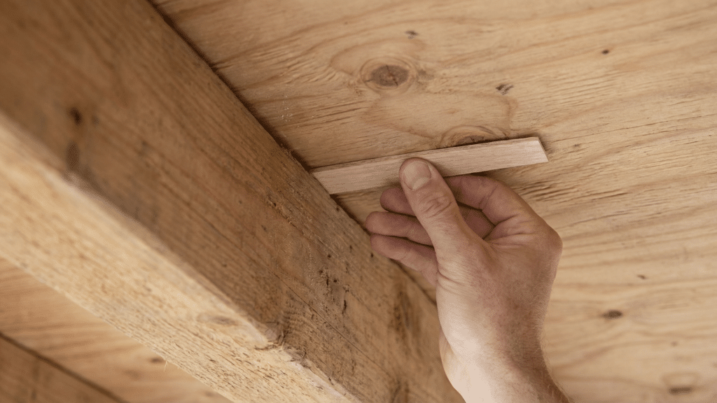 fixing squeaky floors from below