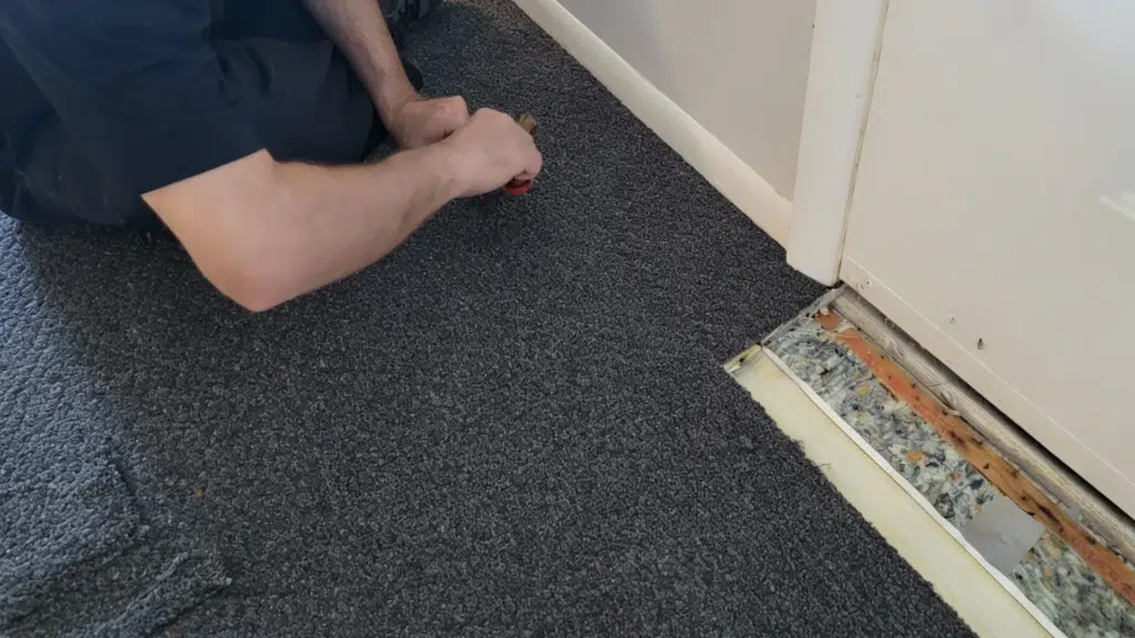 fixing squeaky floors under carpet