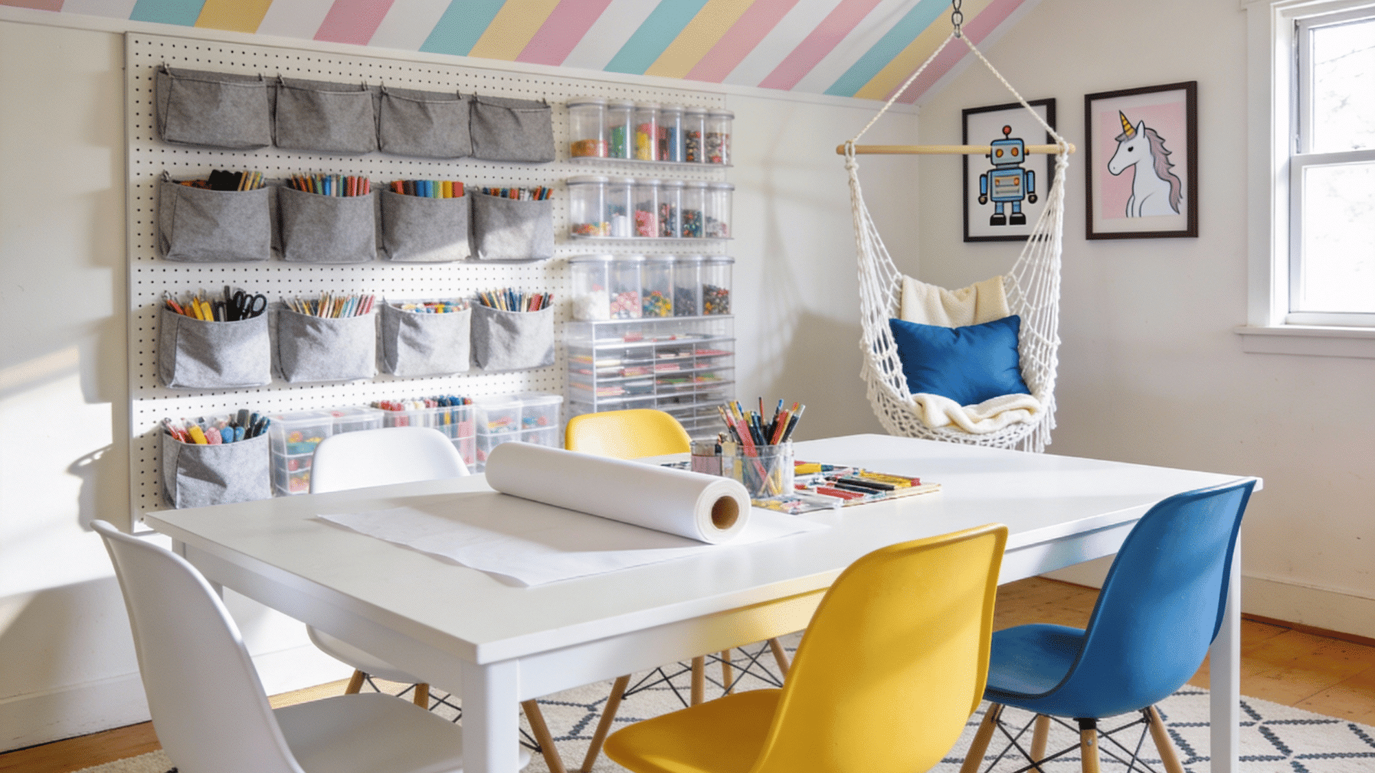 25 DIY Small Craft Room Ideas for Maximum Style and Storage - Opple House
