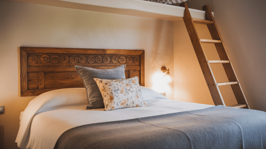 floral patterns used lightly