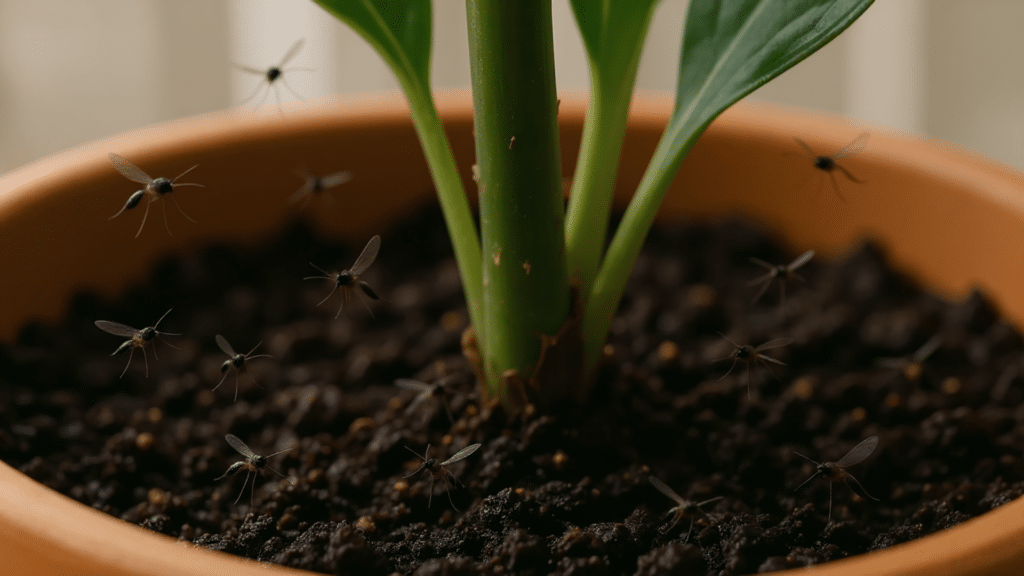 fungus gnats in soil