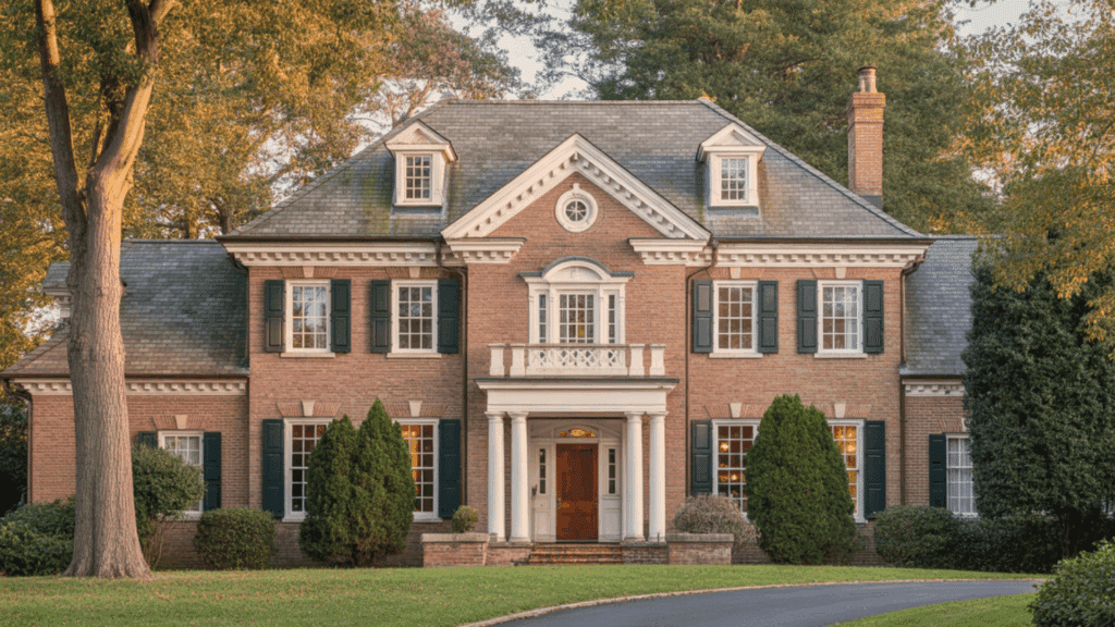 Everything You Need to Know About Georgian Style Houses georgian style house featured image